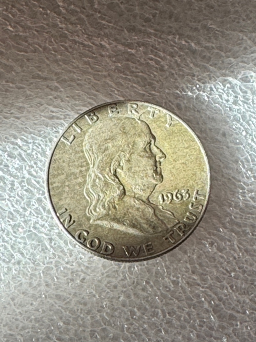 1963 Franklin Half Dollar Coin - Silver